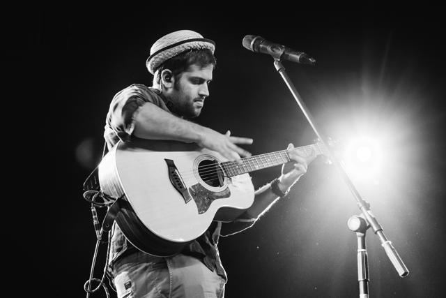 Dhruv Visvanath, who studied geography in Delhi University, is a self-taught guitarist. (Aryaman Dixit)