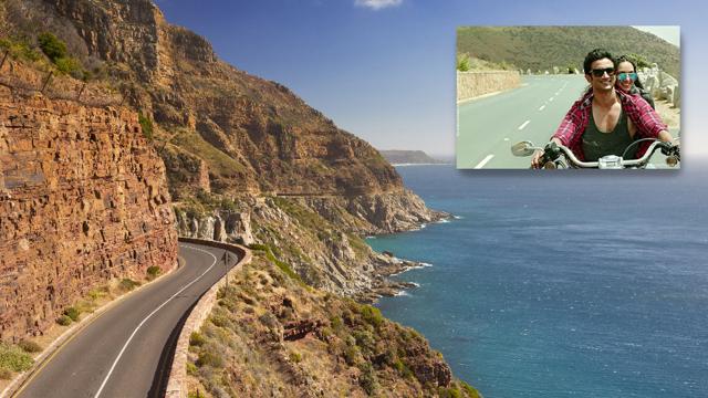 Chapman’s Peak Drive, Cape Town. A scene from the 2016 Bollywood film (iStock/SantaBanta.com) Chapman’s Peak Drive, Cape Town. A scene from the 2016 Bollywood film (iStock/SantaBanta.com)