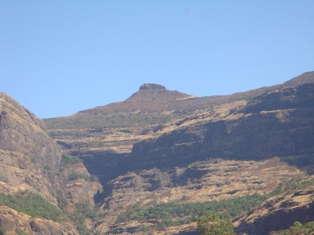 Kalsubai peak is often referred to as ‘Everest of Maharashtra’. (HT File Photo ) Kalsubai peak is often referred to as ‘Everest of Maharashtra’. (HT File Photo )