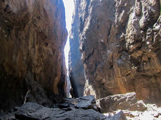 Sandhan valley is also called the Valley of Shadows. (HT File Photo ) Sandhan valley is also called the Valley of Shadows. (HT File Photo )
