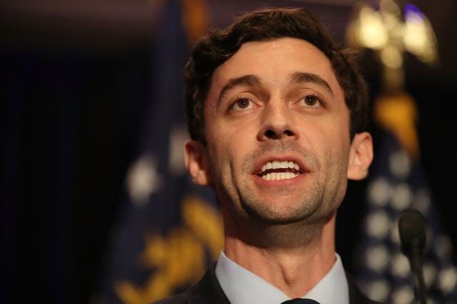 Democratic candidate Jon Ossoff delivers a concession speech during his election night party being held at the Westin Atlanta Perimeter North Hotel after returns show him losing the race for Georgia's 6th Congressional District on June 20, 2017 in Atlanta, Georgia. (AFP) Democratic candidate Jon Ossoff delivers a concession speech during his election night party being held at the Westin Atlanta Perimeter North Hotel after returns show him losing the race for Georgia's 6th Congressional District on June 20, 2017 in Atlanta, Georgia. (AFP)