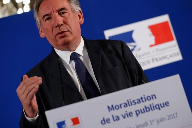 Outgoing French Justice Minister Francois Bayrou (Reuters)