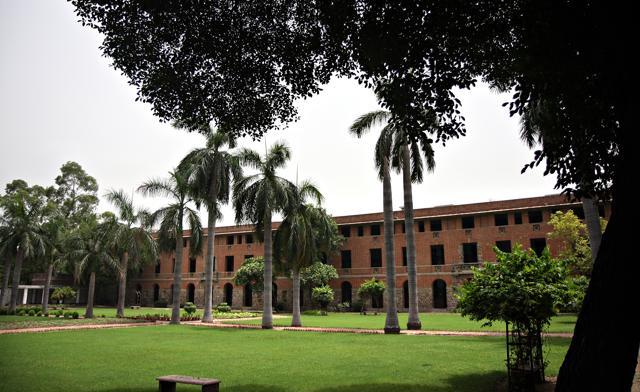 The Miranda House campus. (Jasjeet Plaha/HT Photo) The Miranda House campus. (Jasjeet Plaha/HT Photo)