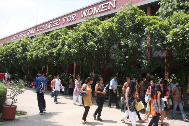 Lady Shri Ram College for women’s main building. (Arvind Yadav/HT Photo) Lady Shri Ram College for women’s main building. (Arvind Yadav/HT Photo)