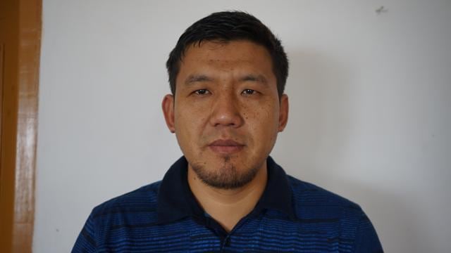 Lobsang Gyatso Sither, who has compiled and edited Exile (Courtesy the author)