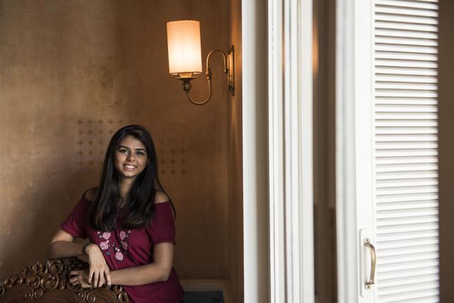 Aranya Johar’s life hasn’t been the same from the moment her spoken-word poem “A Brown Girl ‘s Guide to Gender” was released online in March. (Aalok Soni/HT PHOTO, Location courtesy: Taj Mahal Tea House)