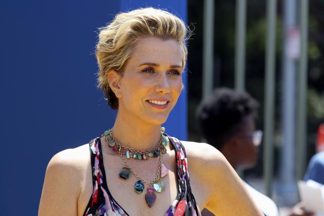 Kristen Wiig arrives at the World Premiere of Despicable Me 3 at the Shrine Auditorium in Los Angeles. (Willy Sanjuan/Invision/AP) Kristen Wiig arrives at the World Premiere of Despicable Me 3 at the Shrine Auditorium in Los Angeles. (Willy Sanjuan/Invision/AP)