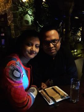 Artist Shubhra Das and her husband, Kamar Alam, celebrate Eid in Mussoorie every year Artist Shubhra Das and her husband, Kamar Alam, celebrate Eid in Mussoorie every year