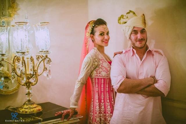 Rubina Dhankar Qadin Din, an interior designer and fitness expert Abdul Qadir Din
