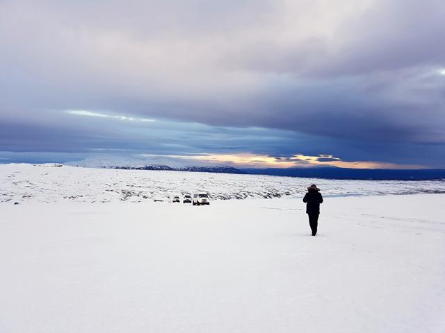 Langjokull Glacier . (Shutterstock) Langjokull Glacier . (Shutterstock)