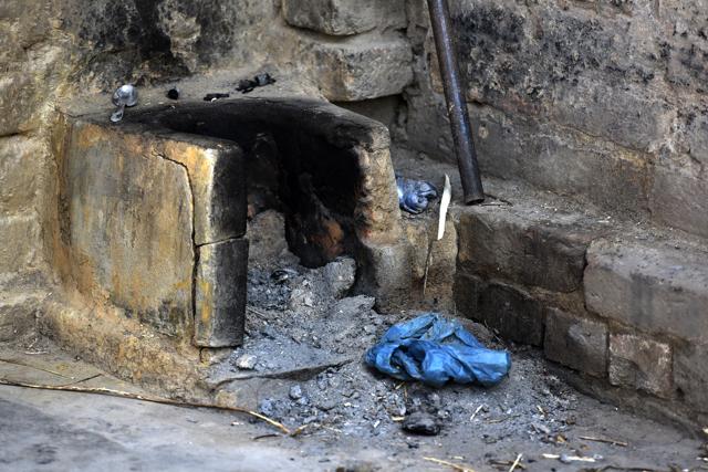 In Junaid’s house, the hearth stands cold on the day of Eid. (Raj K Raj/HT PHOTO) In Junaid’s house, the hearth stands cold on the day of Eid. (Raj K Raj/HT PHOTO)