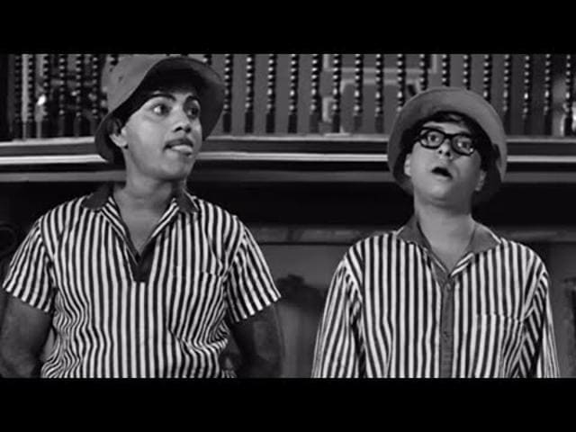 RD Burman played the role of a Youth Club member in Bhoot Bangla (1965).