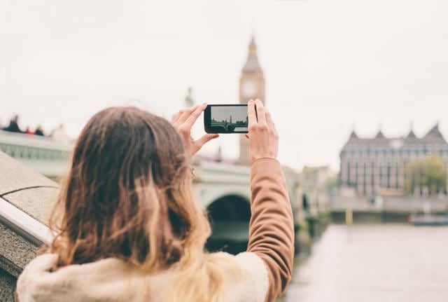 Being able to take a photo allow us to outsource our memory, thus freeing up cognitive resources . (Shutterstock) Being able to take a photo allow us to outsource our memory, thus freeing up cognitive resources . (Shutterstock)
