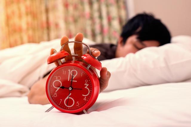 Melatonin levels were much lower when taken during a night shift than when taken during a normal night’s sleep. (Shutterstock)