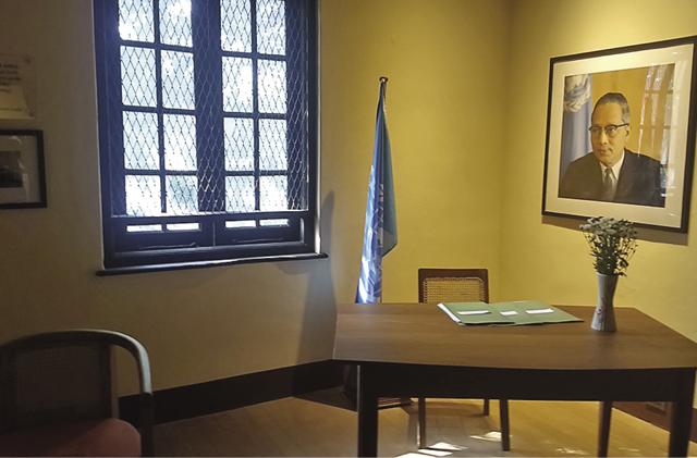 You can also explore the office of U Thant, the first non-European to become the Secretary General of the United Nations (Yamini Nair) You can also explore the office of U Thant, the first non-European to become the Secretary General of the United Nations (Yamini Nair)