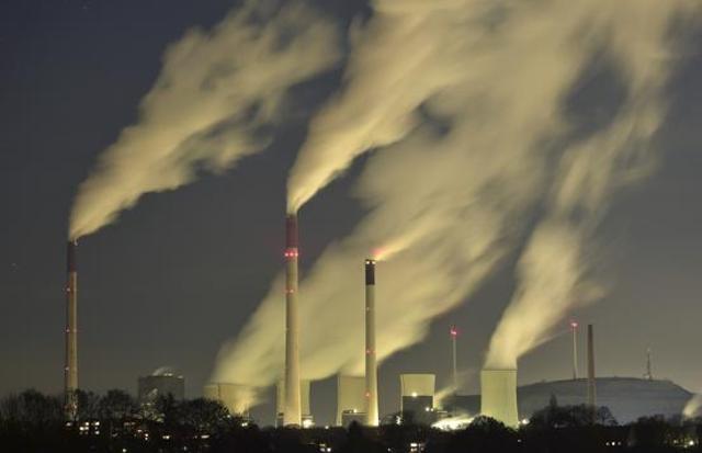 Global emissions of carbon dioxide driven by the burning of fossil fuels have levelled off during the last two years at about 41 billion tonnes per year. (AP) Global emissions of carbon dioxide driven by the burning of fossil fuels have levelled off during the last two years at about 41 billion tonnes per year. (AP)