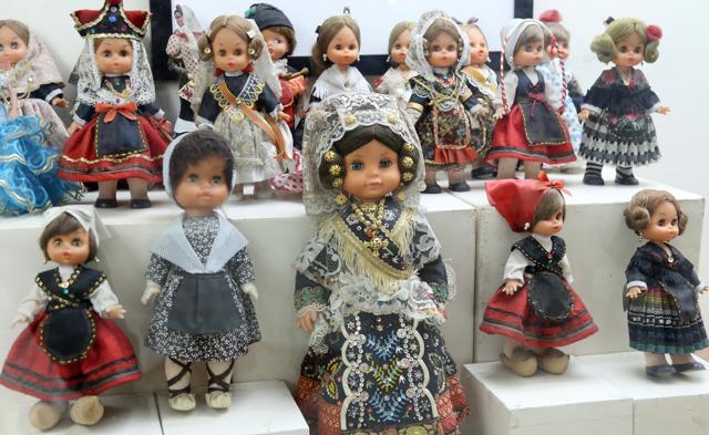 Dolls from Spain at International Dolls Museum. (Sanjeev Sharma/HT)