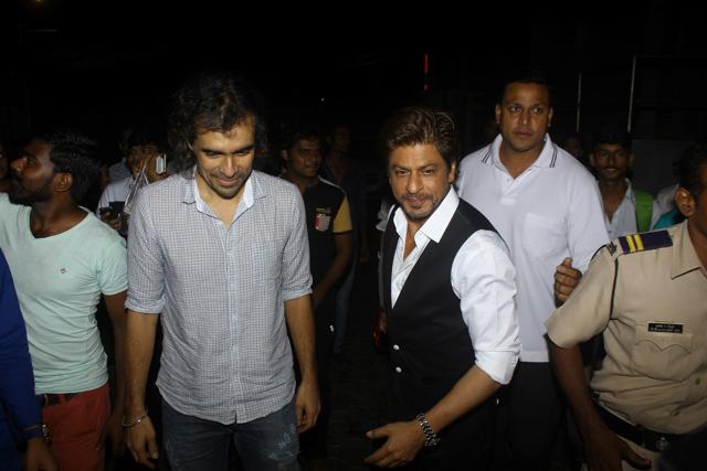 Imtiaz Ali and actor Shah Rukh Khan during the screening of film Tubelight, in Mumbai, on June 22. (IANS) Imtiaz Ali and actor Shah Rukh Khan during the screening of film Tubelight, in Mumbai, on June 22. (IANS)