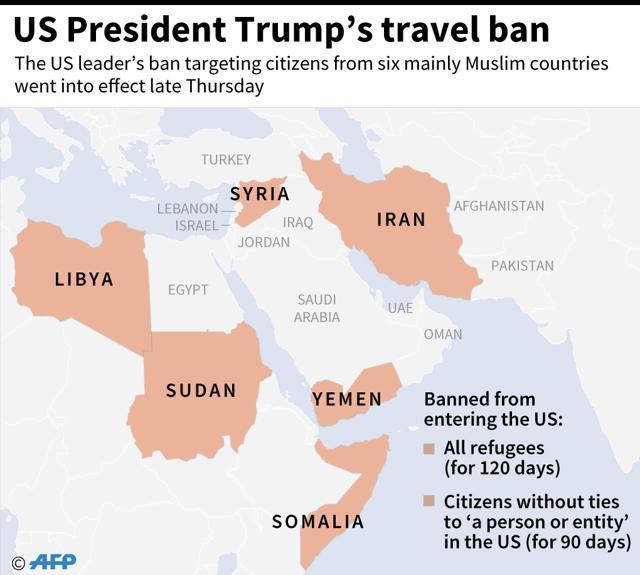 Trump’s travel ban takes effect, exceptions for ‘close family