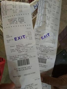 The most visible change under GST is the payment receipt which now reflects the tax slabs for the state, Centre and intra-state transactions. (Kavya Kothiyal/LiveMint)