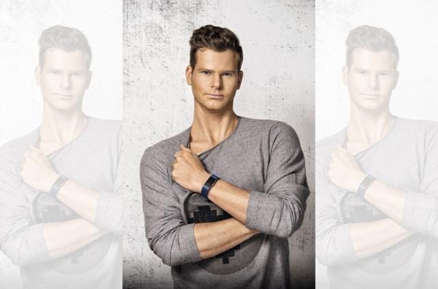To Steve Smith, Pune is a home away from home. Here he is wearing a T-shirt by Sahil Aneja and a Fitbit Charge 2 (Subi Samuel) To Steve Smith, Pune is a home away from home. Here he is wearing a T-shirt by Sahil Aneja and a Fitbit Charge 2 (Subi Samuel)