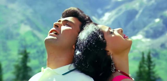 Rishi Kapoor and Sridevi in Chandni. Rishi Kapoor and Sridevi in Chandni.