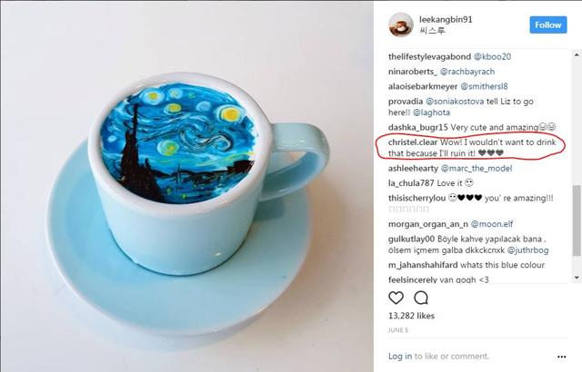 Fan comments on his instagram posts (leekangbin91 Instagram/Screengrab) Fan comments on his instagram posts (leekangbin91 Instagram/Screengrab)