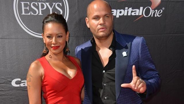 Mel B with ex-husband Stephen Belafonte. Mel B with ex-husband Stephen Belafonte.