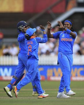 Shikha Pandey (R) is an effective option with both bat and ball, which is why she has represented India more than 50 times in all formats of the game. (AP) Shikha Pandey (R) is an effective option with both bat and ball, which is why she has represented India more than 50 times in all formats of the game. (AP)