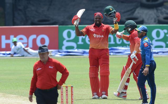 Hamilton Masakadza scored a century to boost Zimbabwe to 310/8. (AFP) Hamilton Masakadza scored a century to boost Zimbabwe to 310/8. (AFP)