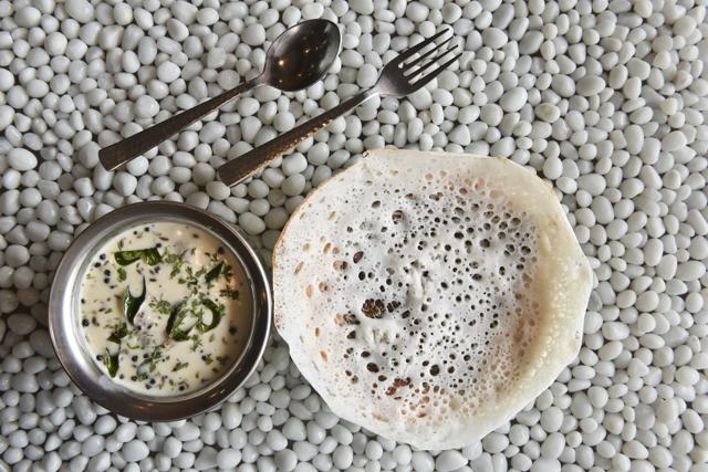 The mutton stew tasted like the meat and coconut gravy had been introduced to each other just before being served. (Aalok Soni / HT Photo)