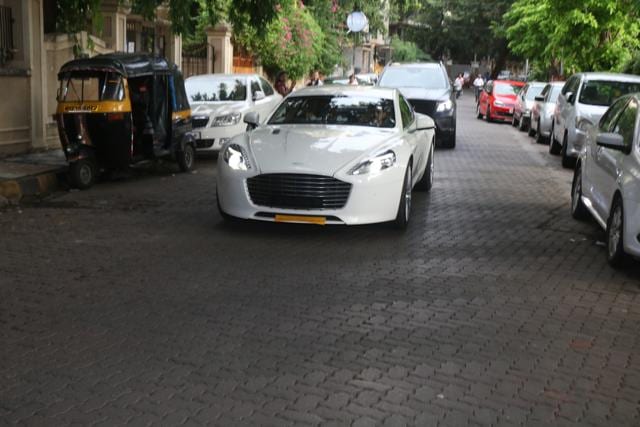 The car was Ranveer’s gift to himself. (HT Photo/Prodip Guha)