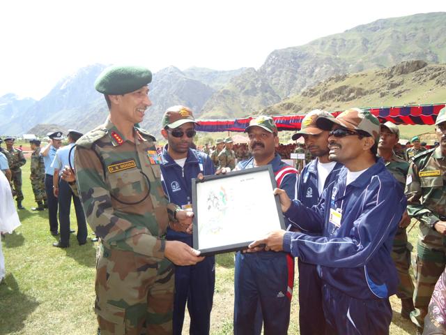 Satish Navale, 35, has been to 60 cities across India, mostly by himself. One of his favourite trips is the one he made to Kargil to meet the soldiers posted at the Indian army base.