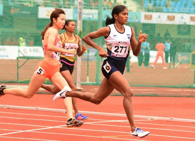 Tintu Luka (R) is aiming to qualify for the World Championships in London. (HT Photo - Arabinda Mahapatra) Tintu Luka (R) is aiming to qualify for the World Championships in London. (HT Photo - Arabinda Mahapatra)