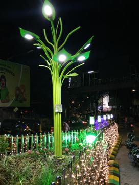 The solar tree is economically viable as it does not need much maintenance. (HT) The solar tree is economically viable as it does not need much maintenance. (HT)