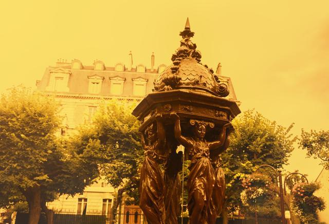 Typical Parisian drinking fountain. (Shutterstock) Typical Parisian drinking fountain. (Shutterstock)