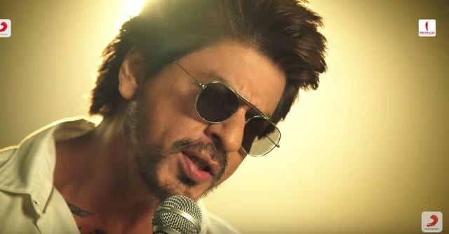 Shah Rukh Khan in a still from the song.