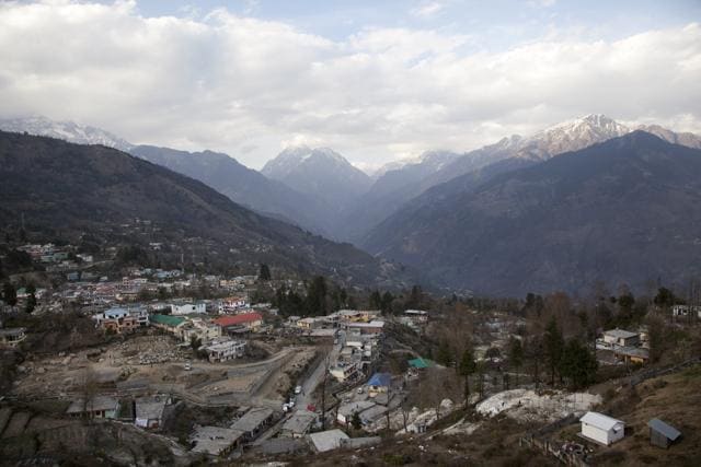 A view of Munsiyari, a small town in the mountainous state of Uttarakhand, India. In 2011, Minnesota resident, Thomas Plotkin, was on a hiking study abroad trip close to this town, when he fell off a hiking trail, never to be seen again. More than five years later, his mother Elizabeth Brenner, travelled through the town and hiked to the spot where he fell. (Rishabh R. Jain / AP) A view of Munsiyari, a small town in the mountainous state of Uttarakhand, India. In 2011, Minnesota resident, Thomas Plotkin, was on a hiking study abroad trip close to this town, when he fell off a hiking trail, never to be seen again. More than five years later, his mother Elizabeth Brenner, travelled through the town and hiked to the spot where he fell. (Rishabh R. Jain / AP)