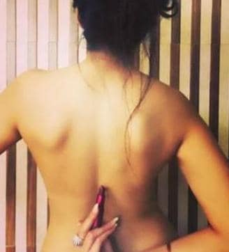 As per Kamya, this is the photo that the hacker removed from her account.