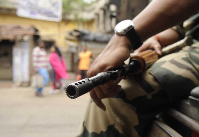 Though police and paramilitary forces continue to patrol Basirhat, the town resumed normal life on July 10 after being paralysed for a week. (Samir Jana)