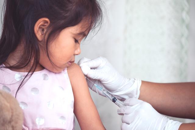 Normal stress situations for a young child include getting a shot or hearing a loud thunderstorm. (Shutterstock) Normal stress situations for a young child include getting a shot or hearing a loud thunderstorm. (Shutterstock)