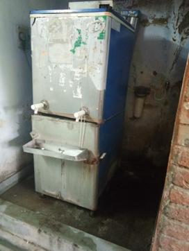 Poor condition of the water cooler in boys’ hostel number 6. (HT Photo) Poor condition of the water cooler in boys’ hostel number 6. (HT Photo)