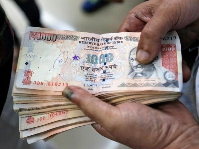 Last year, four days after demonetisation, some people had attempted to exchange the banned currency worth lakhs with smaller denomination notes with the help of the temple officer and assistant temple officer, who were later suspended. (HT File ) Last year, four days after demonetisation, some people had attempted to exchange the banned currency worth lakhs with smaller denomination notes with the help of the temple officer and assistant temple officer, who were later suspended. (HT File )
