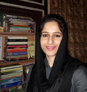 “I believe poetry can make mountains move provided the poet is interested in moving them,” says poet Nighat Sahiba. “I believe poetry can make mountains move provided the poet is interested in moving them,” says poet Nighat Sahiba.