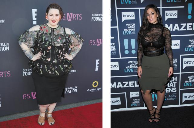 Tess Holliday (left) and Ashley Graham are the flag-bearers of a new movement in the fashion industry that turns the spotlight on plus-size models (Getty Images) Tess Holliday (left) and Ashley Graham are the flag-bearers of a new movement in the fashion industry that turns the spotlight on plus-size models (Getty Images)