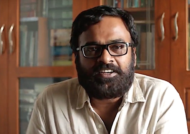 Director Karu Palaniappan’s still from one of the many videos which is part of a campaign launched in June to end manual scavenging in Tamil Nadu. (Jai Bhim Mandram/Facebook) Director Karu Palaniappan’s still from one of the many videos which is part of a campaign launched in June to end manual scavenging in Tamil Nadu. (Jai Bhim Mandram/Facebook)