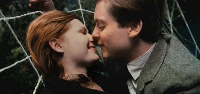 Kristen Dunst and Tobey Maguire in Spider-Man 3. Kristen Dunst and Tobey Maguire in Spider-Man 3.