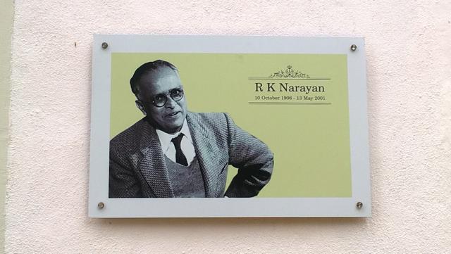 A plaque at the entrance of the house. (Nivedita Mishra/HT Photo) A plaque at the entrance of the house. (Nivedita Mishra/HT Photo)