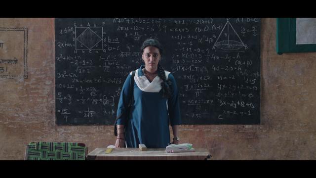 Swara Bhaskar in a scene from the film Nil Battey Sannata.