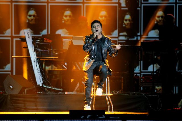 Musician AR Rahman performs during the International Indian Film Academy Rocks. (REUTERS) Musician AR Rahman performs during the International Indian Film Academy Rocks. (REUTERS)